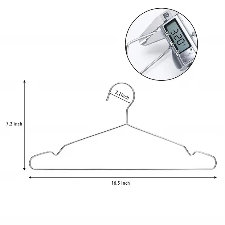 Stainless Coat Hangers high quality